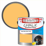 Denny's Chalk Paint For Walls Colour- Blush Satin Amber Peach - Matte Wipe-Clean Coverage