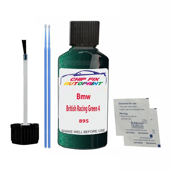 Bmw British Racing Green 4 Touch Up Paint Code 895 Scratch Repair Kit