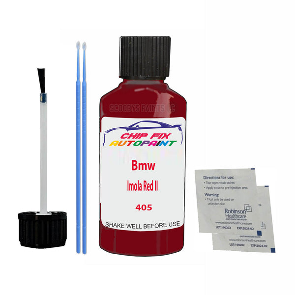 Bmw Imola Red II Touch Up Paint Code 405 Scratch Repair Kit