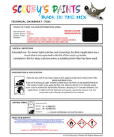 Instructions for use Bmw Jet Black Car Paint