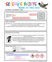 Instructions for use Bmw Light White Car Paint