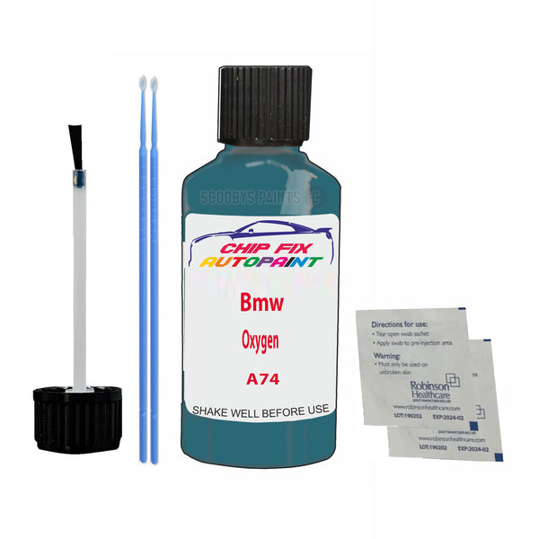 Bmw Oxygen Touch Up Paint Code A74 Scratch Repair Kit