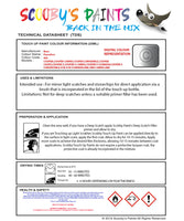 Instructions for use Bmw Puresilver Car Paint