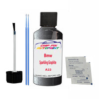 Bmw Sparkling Graphite Touch Up Paint Code A22 Scratch Repair Kit