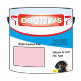 Denny's Plastic Paint For Acrylic Colour- Bright Lipstick Pink - Adhesion Chip-Resistant Smooth