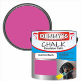 Denny's Chalk Paint For Furniture Colour- Bright Velvet Magenta - Matte Scuffproof Refresh