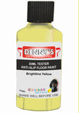Denny's Floor Paint For Grip Coating Colour- Brightline Yellow - Anti-Slip Hardwearing Safe