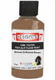 Denny's Floor Paint For Grip Coating Colour- Bronze Driftwood Brown - Anti-Slip Hardwearing Safe