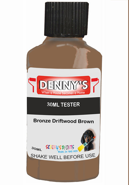 Denny's Chalk Paint For Furniture Colour- Coffee Caramel Brown - Matte Scuffproof Refresh