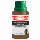 Denny's Stain Paint For Fences Colour- Bronze Panel Brown - Weatherproof Uv-Safe Protect