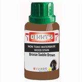 Denny's Stain Paint For Decking Colour- Bronze Saddle Brown - Anti-Slip Weatherproof Nourish