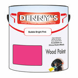 Denny's Wood Paint For Decking Colour- Bubble Bright Pink - Anti-Slip Weatherproof Durable