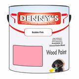 Denny's Wood Paint For Decking Colour- Bubble Pink - Anti-Slip Weatherproof Durable