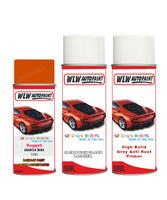 Bugatti ALL MODELS ARANCIA MIRA Complete Aerosol Kit With Primer and Laquer