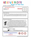 Instructions For Use Bugatti ALL MODELS BLANC Car Paint