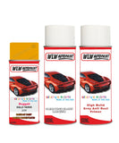 Bugatti ALL MODELS GIALLO TAURUS Complete Aerosol Kit With Primer and Laquer