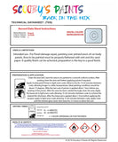 Instructions For Use Bugatti ALL MODELS GLACIER Car Paint