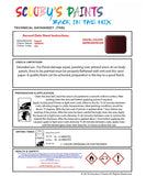 Instructions For Use Bugatti ALL MODELS GRENADE Car Paint