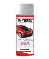 Bugatti HENRY SPECIAL BLUE Aerosol Spray Paint Code E73 Basecoat Spray Paint