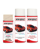 Bugatti ALL MODELS WHITE COFFEE Complete Aerosol Kit With Primer and Laquer