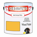 Denny's Wood Paint For Decking Colour- Bulb Canopy Yellow - Anti-Slip Weatherproof Durable