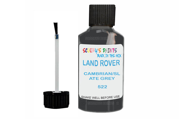 Mixed Paint For Land Rover Land Rover, Cambrian/Slate Grey, Touch Up, 522