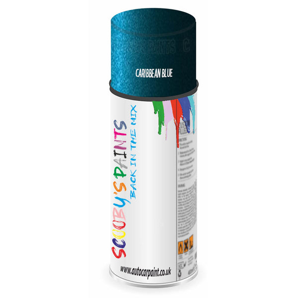 Mixed Paint For Rover 25/200 Series Caribbean Blue Aerosol Spray A2