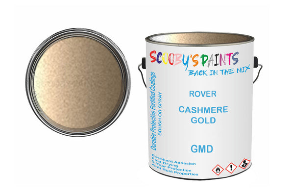 Mixed Paint For Rover Mini-Moke, Cashmere Gold, Code: Gmd, Brown-Beige-Gold