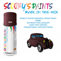 High-Quality CASSIS RED Aerosol Spray Paint CUA For Classic Rover 25- Paint for restoration high quality aerosol sprays