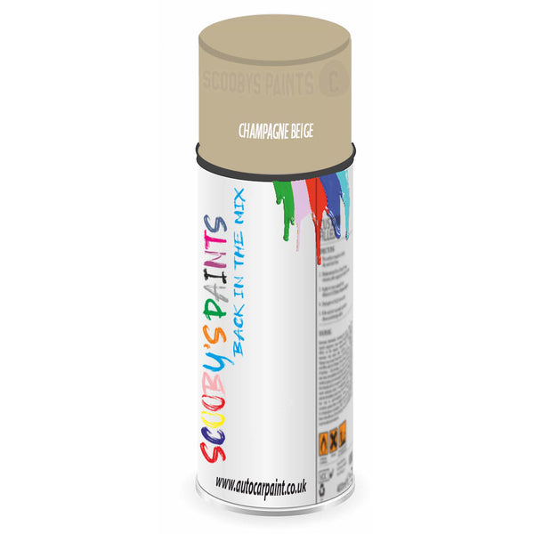 Mixed Paint For Mg Montego Champagne Beige Aerosol Spray A2