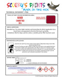 Genuine ROVER Paint, CHARIOT RED Touch-up paint Code RD16, Automotive Paint, Factory-Matched Colour, Quick Fix, Long-Lasting, Precision Application, Protect Against Rust, Expertly Formulated