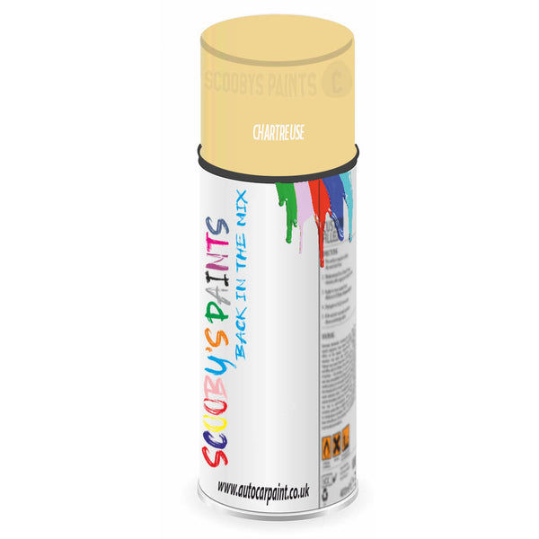 Mixed Paint For Austin Princess Chartreuse Aerosol Spray A2