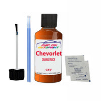 Chevrolet Aveo Orange Rock Touch Up Paint Code G6V Scratcth Repair Paint