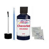 Chevrolet Trax Royal Solid Blue Touch Up Paint Code G4C Scratcth Repair Paint