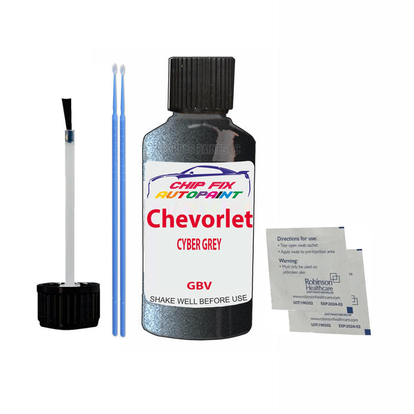 Chevrolet Cruze Cyber Grey Touch Up Paint Code Gbv Scratcth Repair Paint