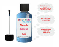 Chevrolet Bluebell Blue Paint Code Guc