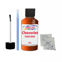 Chevrolet Matiz Dynamic Orange Touch Up Paint Code Gel Scratcth Repair Paint