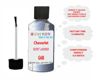 Chevrolet Secret Lavender Paint Code G6B