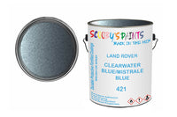 Mixed Paint For Land Rover Range Rover, Clearwater Blue/Mistrale Blue, Code: 421, Blue