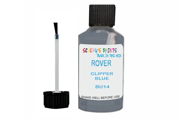 Mixed Paint For Rover Vitesse, Clipper Blue, Touch Up, Bu14
