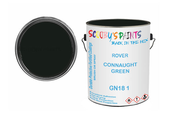 Mixed Paint For Triumph Stag, Connaught Green, Code: Gn18, Green