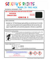 CONNAUGHT GREEN II Aerosol Spray Paint Code GN18 Classic Morris Model 1000 Series/ 18/85 /1800 Automotive Restorative Paint Vehicle Touch-Up Morris GN18 Paint Car Restoration DIY Auto Painting Classic Car Refinishing High-Quality Spray Paint Automotive Finish Vehicle Restoration Supplies Custom Car Paint Auto Body Paint Aerosol Can Automotive Refinishing Paint for Classic Cars