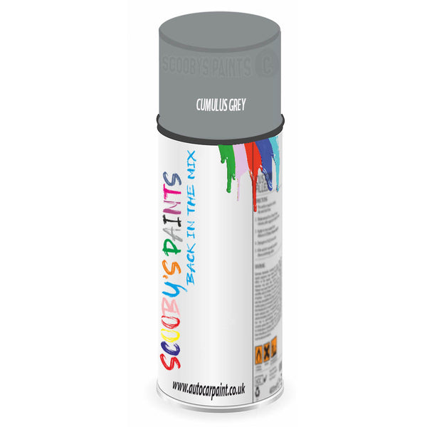 Mixed Paint For Wolseley Princess Cumulus Grey Aerosol Spray A2