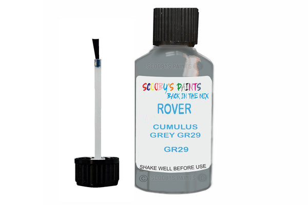 Mixed Paint For Rover Vitesse, Cumulus Grey Gr29, Touch Up, Gr29
