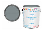 Mixed Paint For Mg Mgb Gt, Cumulus Grey Gr29, Code: Gr29, Silver-Grey