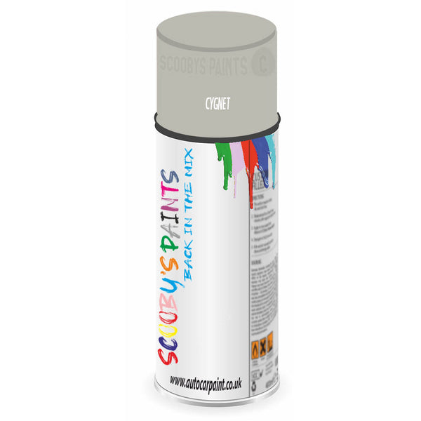 Mixed Paint For Mg Montego Cygnet Aerosol Spray A2