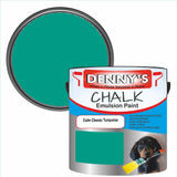 Denny's Chalk Paint For Ceilings Colour- Calm Classic Turquoise - Matte Stain-Hide Ceiling