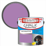 Denny's Chalk Paint For Walls Colour- Calm Heritage Soft Violet - Matte Wipe-Clean Coverage