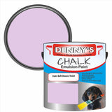 Denny's Chalk Paint For Walls Colour- Calm Soft Classic Violet - Matte Wipe-Clean Coverage