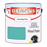 Denny's Wood Paint For Decking Colour- Camouflage Green - Anti-Slip Weatherproof Durable